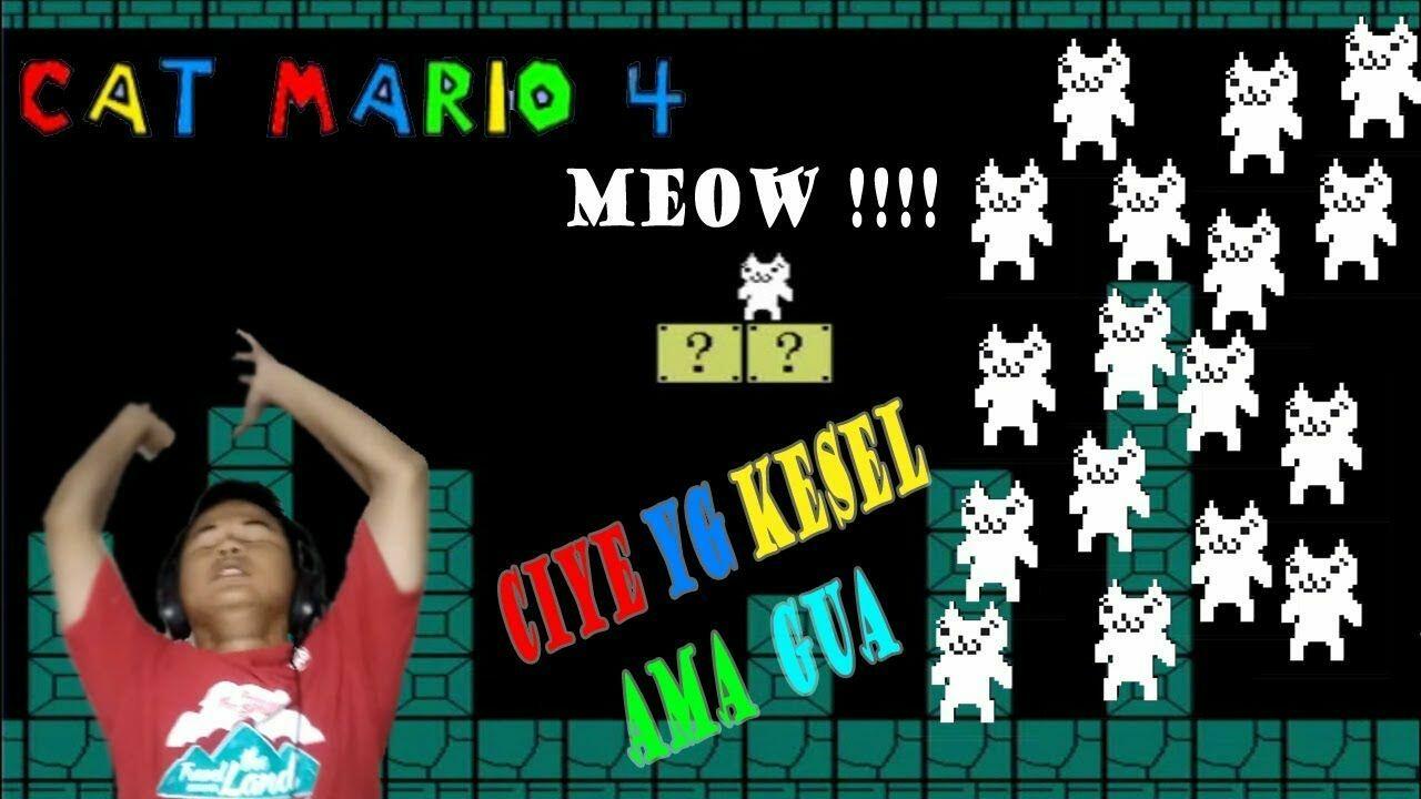 Cat Mario 4 Game Bikin Gua Frustasi