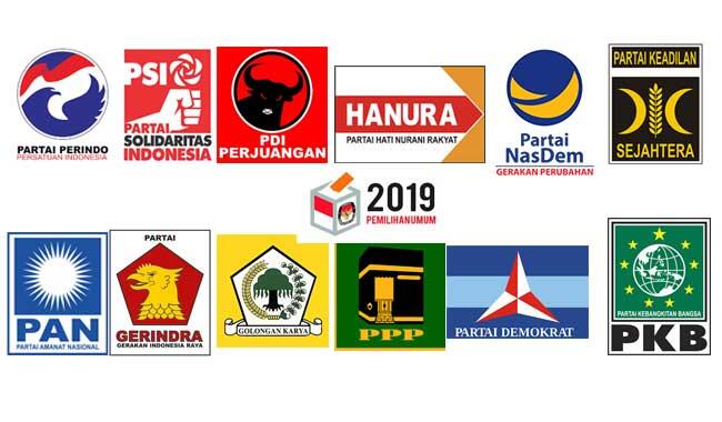 5 Partai terkaya Indonesia menurut persepsi publik