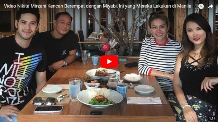 Video Nikita Mirzani Kencan Berempat dengan Miyabi, Ini yang Mereka Lakukan di Manila