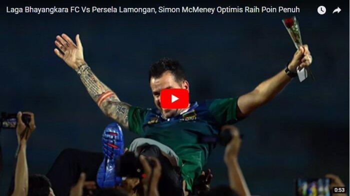 Laga Bhayangkara FC Vs Persela Lamongan, Simon McMeney Optimis Raih Poin Penuh