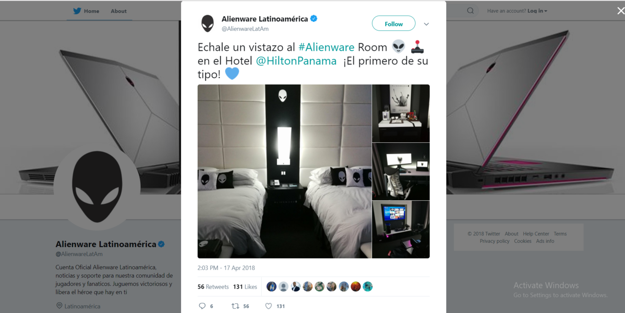 Hotel Khusus Buat Gamer Gan, Kamar Impian Dengan Brand Alienware
