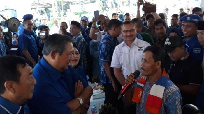 Seorang Kuli Bangunan di Ciputat Curhat ke SBY, Rindu Era Pemerintahannya