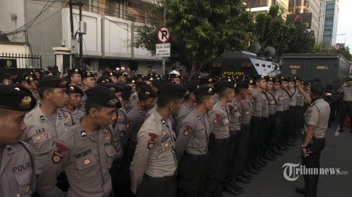 Ratusan Polisi Amankan Sidang Pembacaan Putusan Novanto