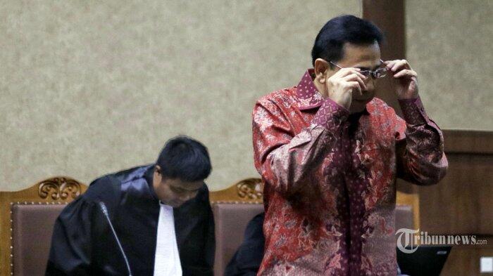 Belum Terlihat Politisi Golkar di Sidang Vonis Novanto