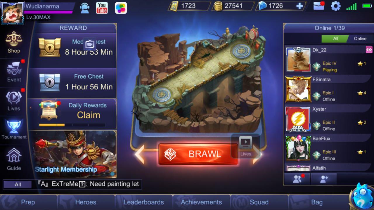 Jual Jasa TopUp Diamond Dan Member StarLight Mobile Legend LEGAL 100