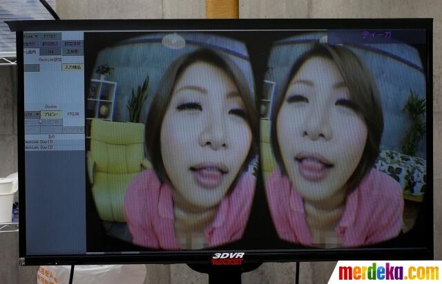 Mengintip proses syuting video porno berbasis VR di Jepang