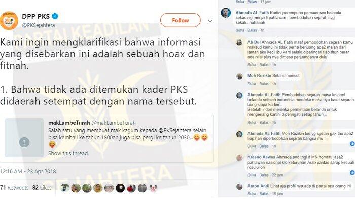4 Poin Klarifikasi PKS Soal Viral Screenshot Akun yang Disebut Kader Hina Kartini