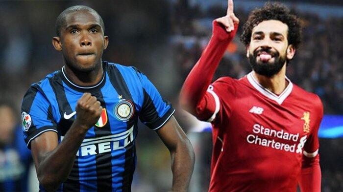 Cetak 2 Gol Kala Hadapi Roma, Mohamed Salah Pecahkan Rekor Milik Samuel Eto'o