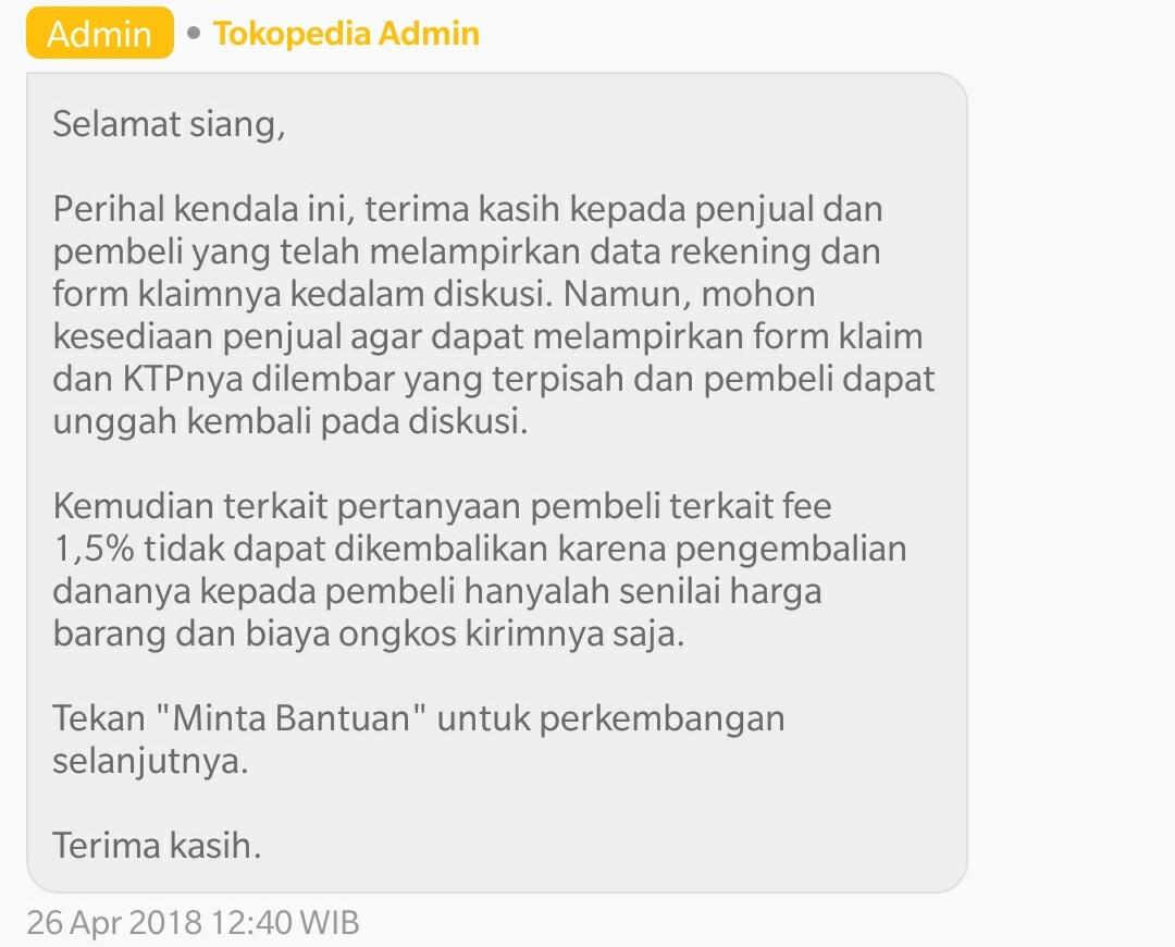 HATI2 BELANJA TOKOPEDIA DENGAN GOSEND EXPRESS