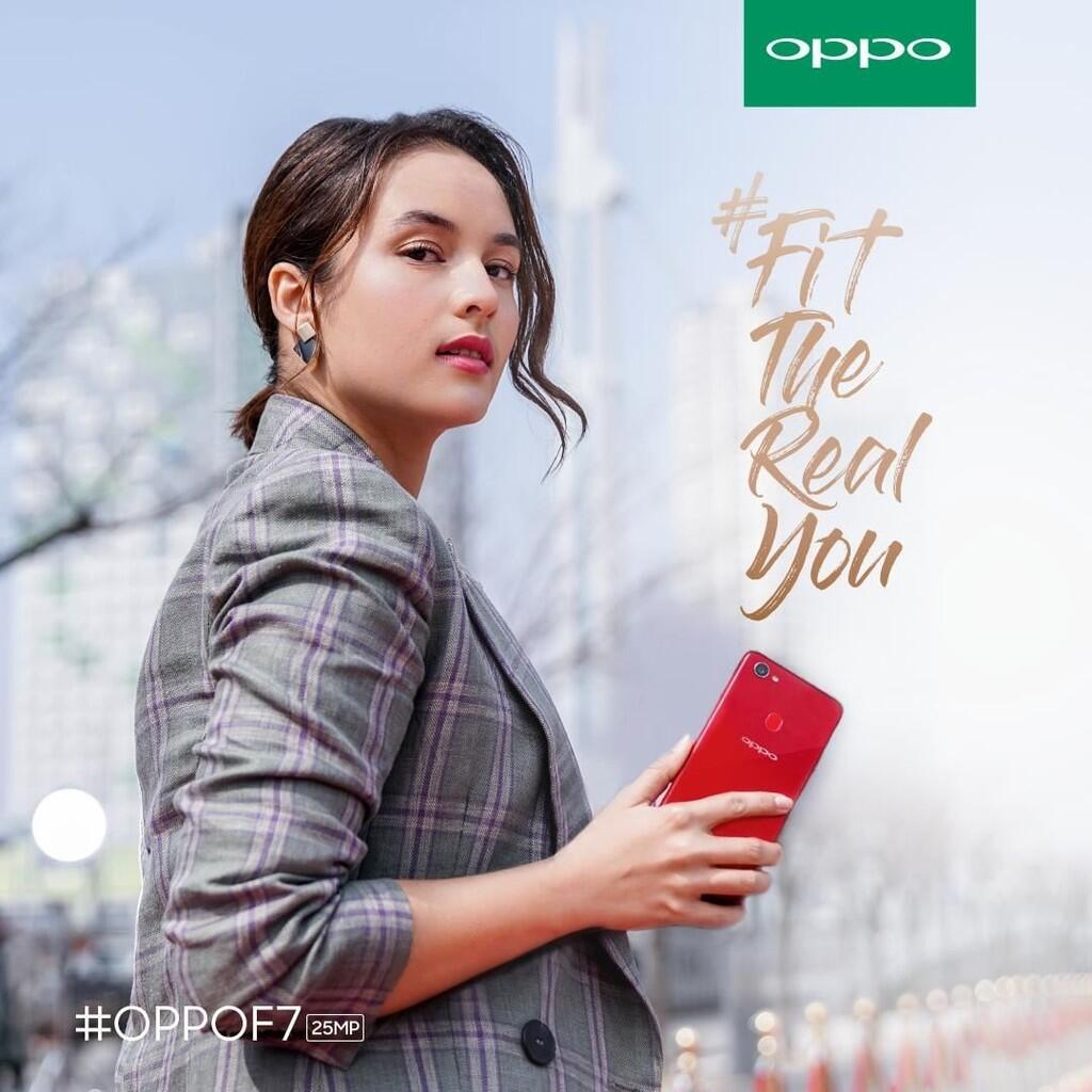 Oppo F7 Smartphone Secantik Chelsea Islan #GodaanOPPOF7
