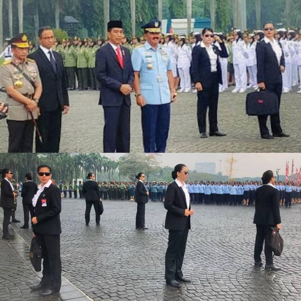 Gaya Paspampres Wanita Yang Gagah Namun Terlihat Anggun Dan Cantik