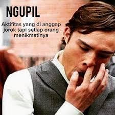 Mengupil Ternyata Berbahaya Gaes, Kurang-Kurangin, Yah!