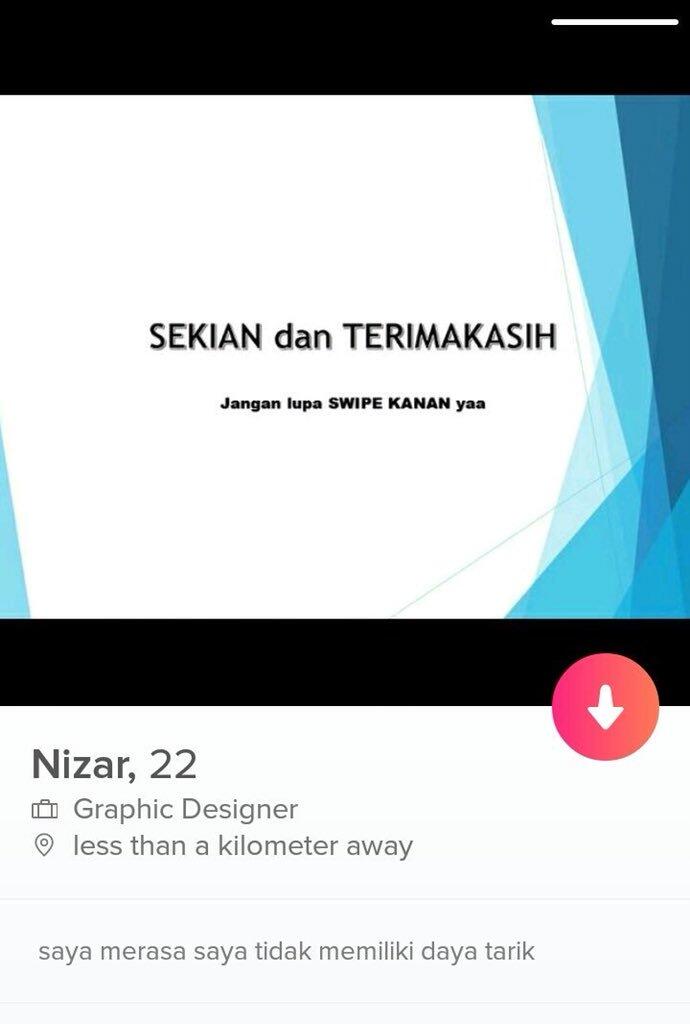 Bisa Ditiru Nih Gan, Cowok ini Niat Banget ‘Menghias’ Akun Tinder-nya!