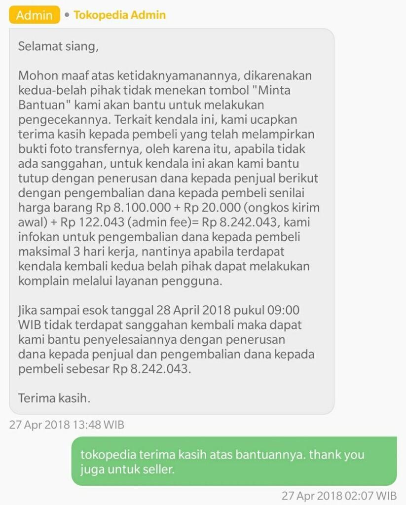 HATI2 BELANJA TOKOPEDIA DENGAN GOSEND EXPRESS