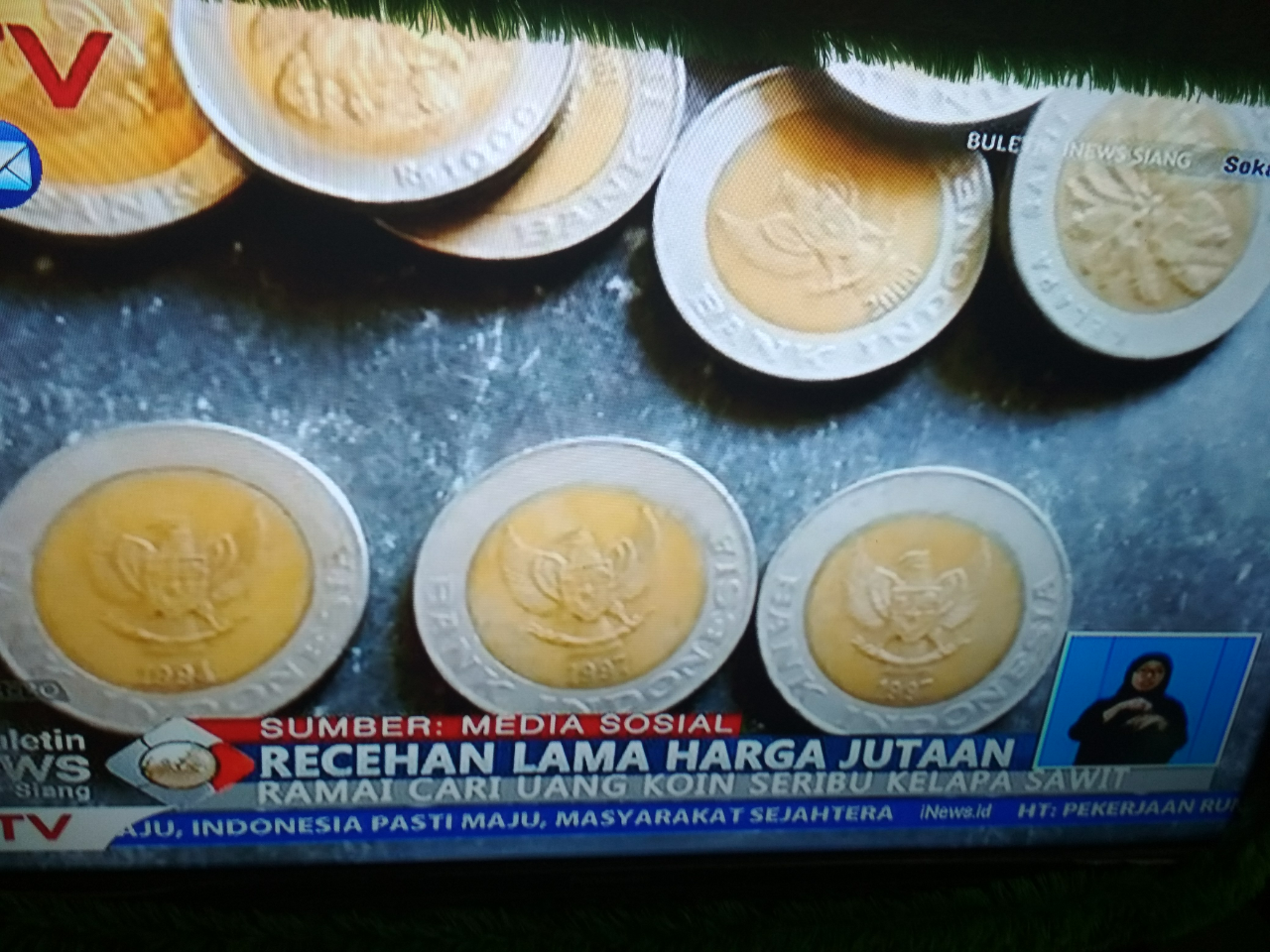 Siapa Sangka¡¡ Uang Koin Seribuan Ini Jutaan Rupiah Harga Nya