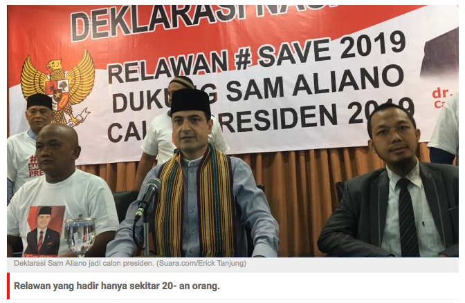 Deklarasi Jadi Capres, Pengusaha Tajir Gandeng Janda Ahok
