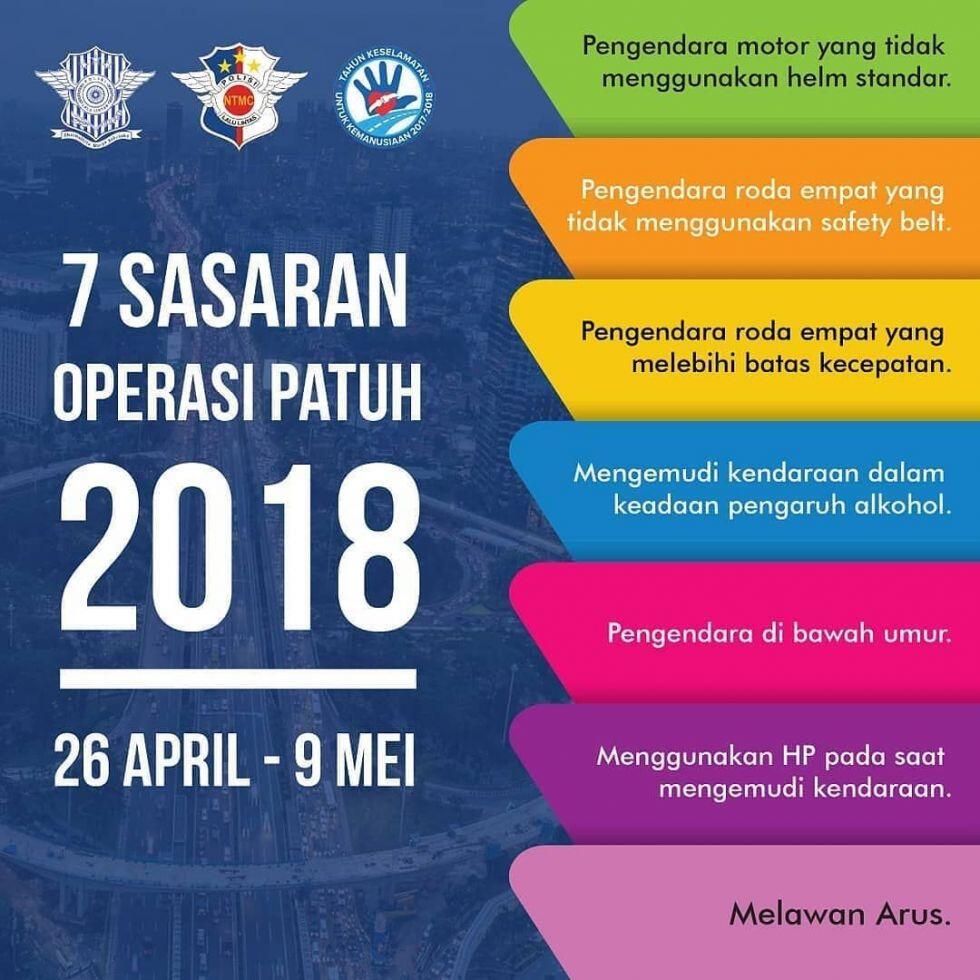 Operasi Patuh Jaya 2018 incar pengemudi berponsel