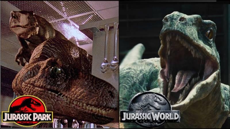 Terpaut Jarak 22 Tahun, Inilah Perbandingan Efek Film Jurassic Park vs Jurassic World