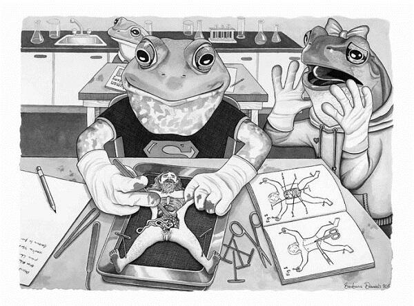 Ilustrasi Mengerikan Jika Posisi Manusia Menjadi Hewan
