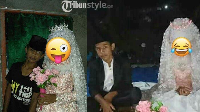 Bocah SMP Sudah Menikah Hampir Sebulan, Riasan Pengantin Wanita Jadi Sorotan