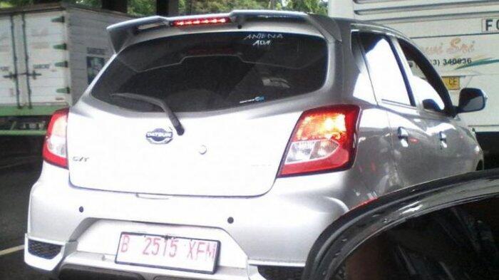 Terciduk, Datsun Go Beremblem CVT Wara-wiri di Jalanan Jakarta