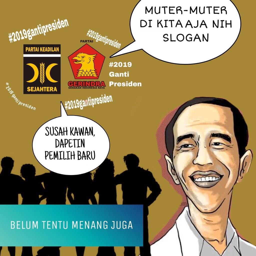 Kampanye #2019GantiPresiden Wujud Blunder Pihak Oposisi?