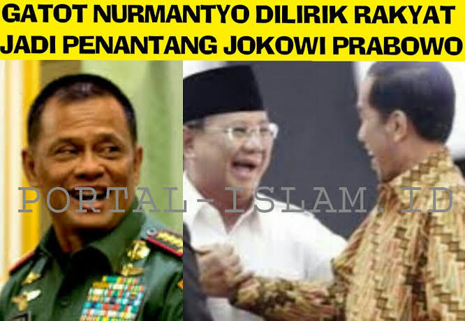 Jokowi-Puan, Prabowo-Aher dan Gatot Nurmantyo-AHY