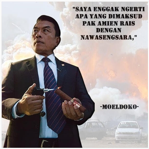 Moeldoko Gagal Paham Nawasengsara Amien Rais