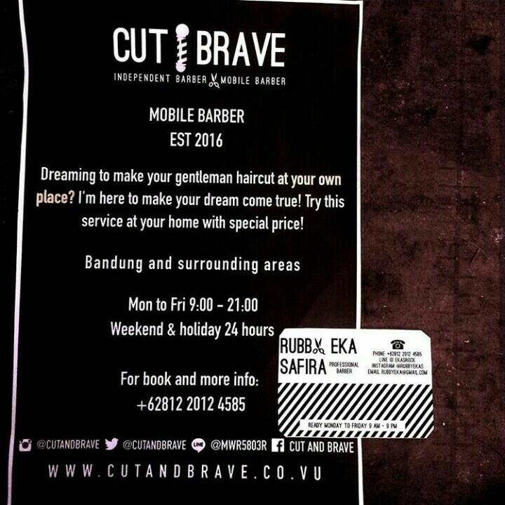 penawaran investasi untuk modern barbershop Cut and Brave.