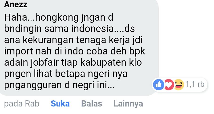 Menaker: Faktanya, TKI Kita yang Serbu Negara Lain!