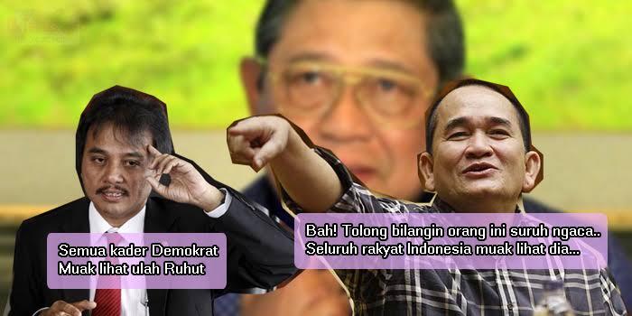 Ruhut Pakai Seragam PDIP, Warganet: Selamat Bang, Jangan Lupa Siapkan Pelampung
