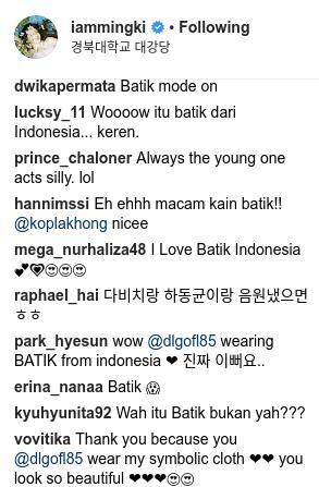 Penyanyi K-POP Pakai Baju BATIK, Bangga Jadi Orang Indonesia