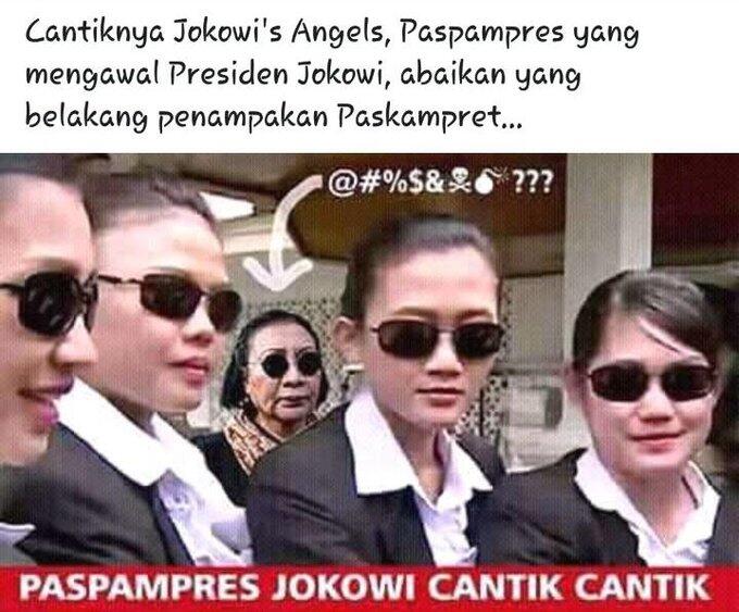 Bikin Gagal Fokus, 5 Potret Paspampres Cantik yang Kawal Jokowi