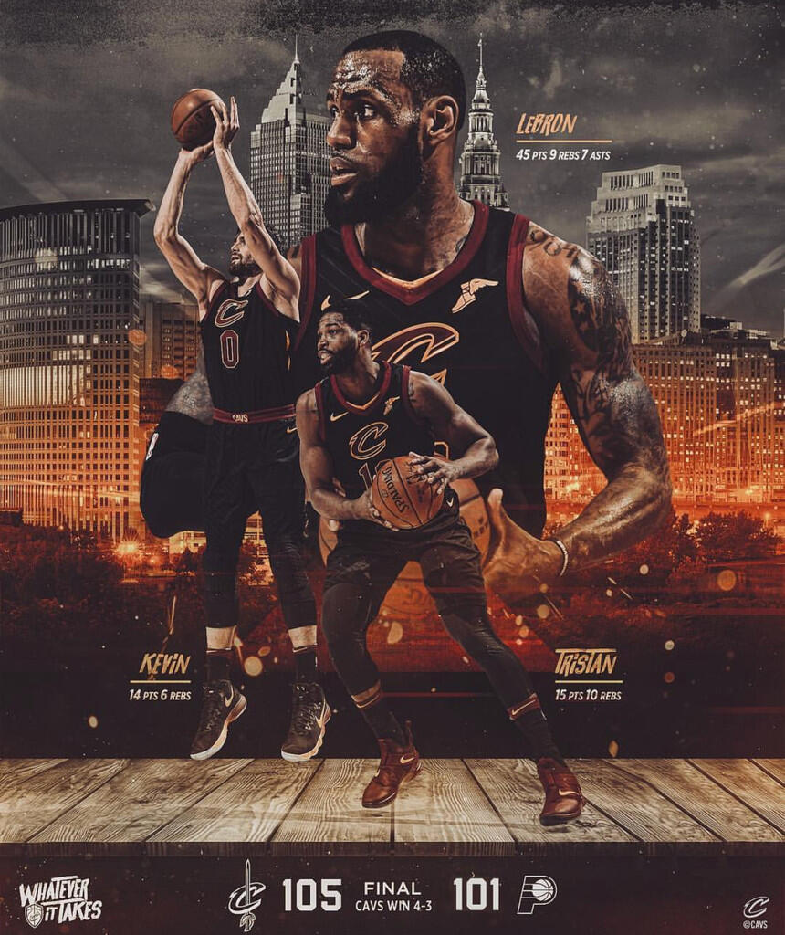 Cleveland Cavaliers Melaju ke Round 2