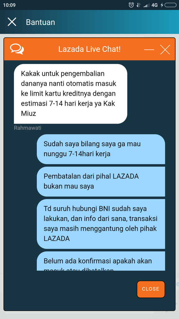 Refund LAZADA merugikan 