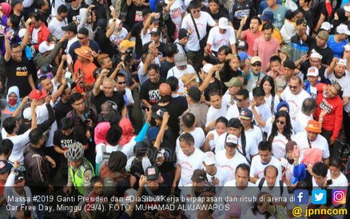 Kelakuan Massa #2019GantiPresiden Mirip Pendukung Anies