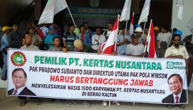 Hadiri May Day, Ribuan Buruh Daulat Prabowo Capres 2019