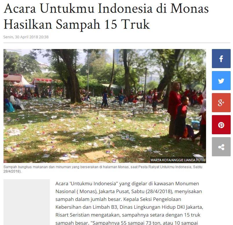 Logo Pemprov DKI Dicatut Panitia Pembagian Sembako di Monas yang Sempat Ricuh