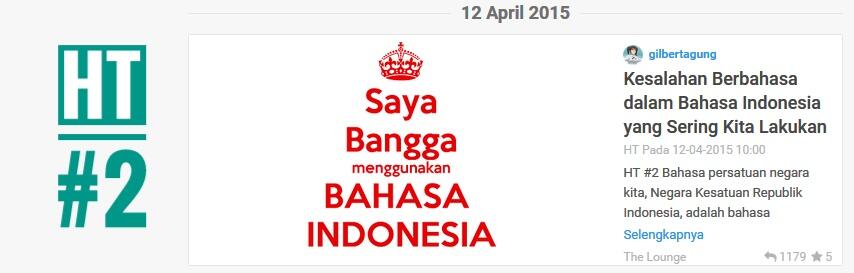 Kesalahan Berbahasa dalam Bahasa Indonesia yang Sering Kita Lakukan