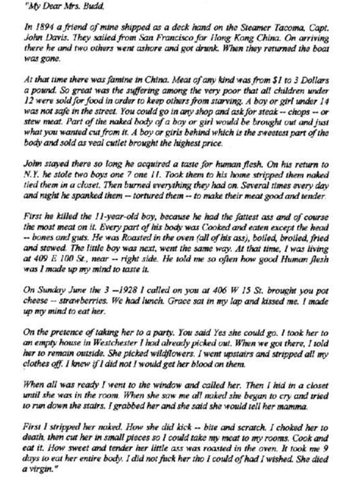 The Gray Man, Albert Fish