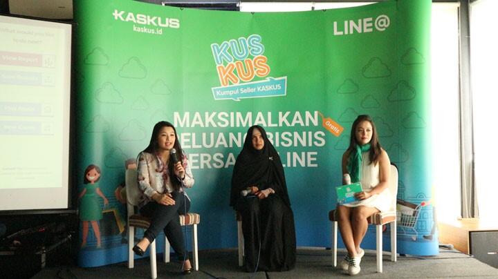 Serunya KUSKUS Bareng LINE di Purwokerto, Kumpul Seller Sembari Menimba Ilmu