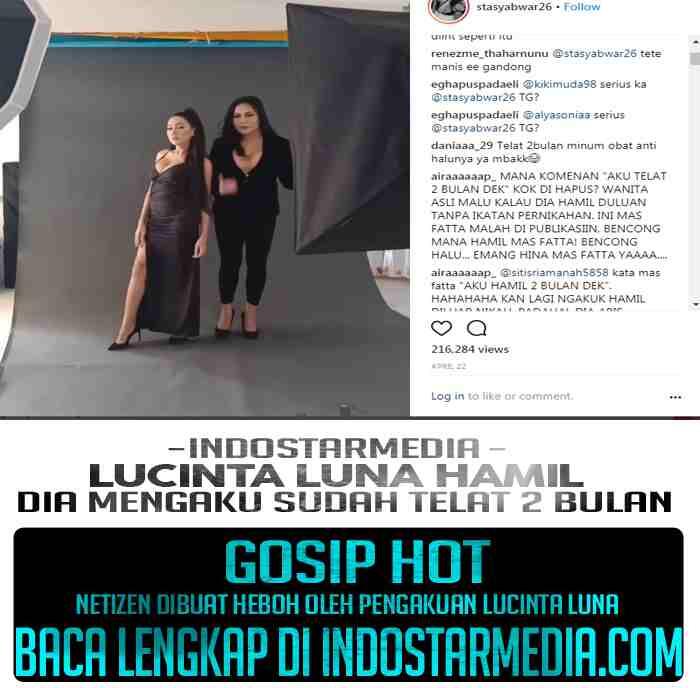 Benarkah Lucinta Luna Hamil 2 bulan?