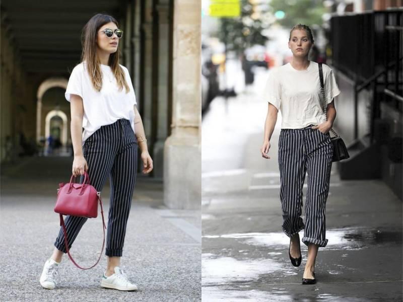 15 Inspirasi Gaya dengan Pattern Pants Ini Buatmu Jadi Modis Seketika. Cakep Bener!