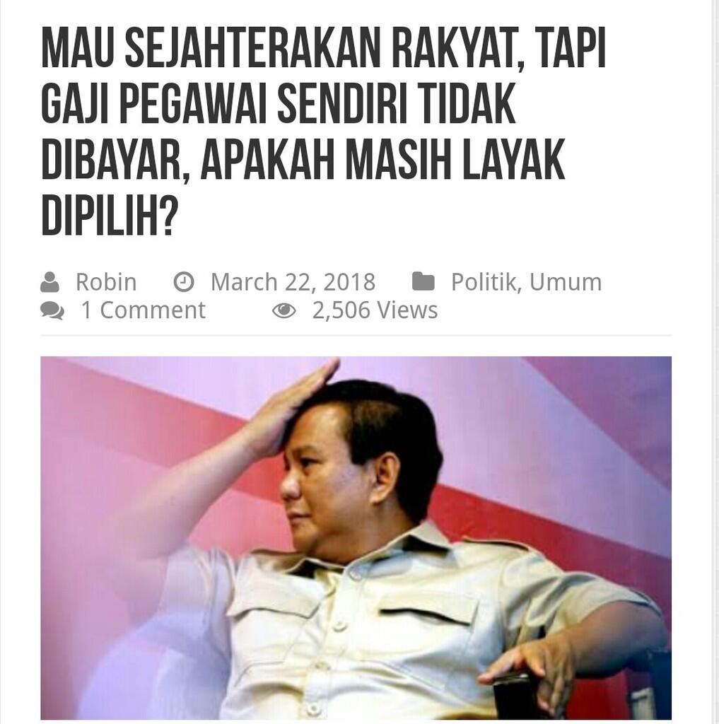 Prabowo: Kalau Buka Pintu Masuk TKA, Warga Kerja Apa?