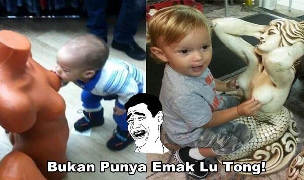 Foto Kelakuan Para Bocah Yang Bikin Otak Kita Jadi Ngeres