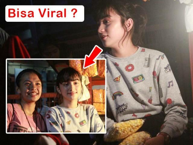 Gadis Cantik Penjual Popcorn Ini Mendadak Viral, Tapi Kisah Aslinya Begini!