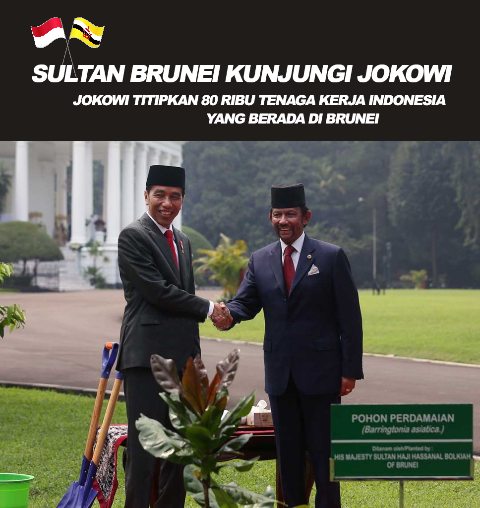 Sultan Brunei Bahas Perlindungan TKI