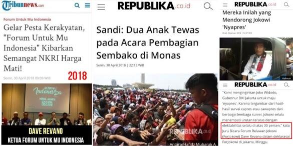 Terbongkar Twit Lama Dave Revano, Ketua Pesta Rakyat “Maut” di Monas