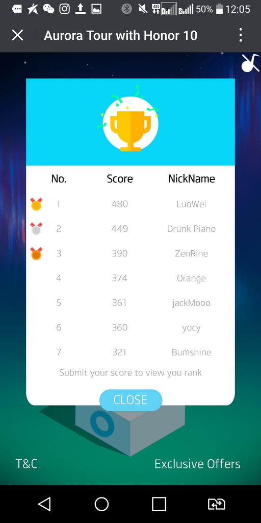 Latih Kesabaran Kamu, Dengan Mainkan Game Aurora Tour With Honor 10 YUK !!!