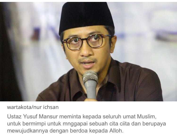 Yusuf Mansur Kritik Penjualan Perusahaan dan Tenaga Asing: Jadi Jongos Saja Bangga, C